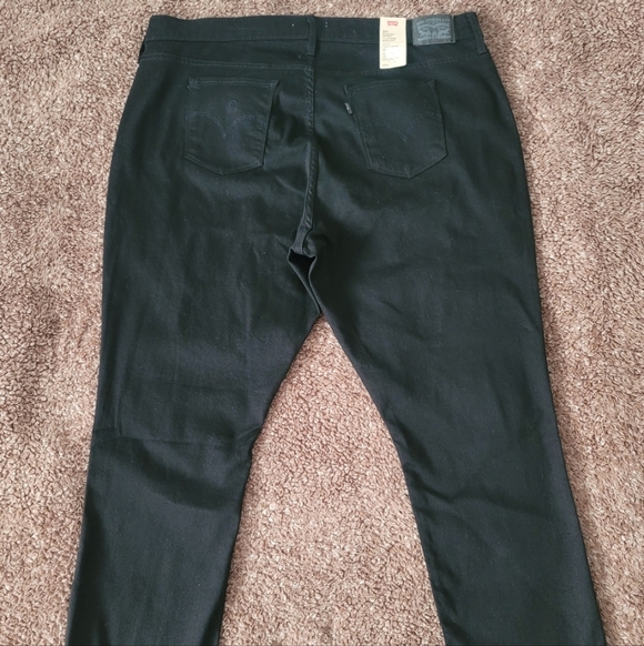 Levi's Sculpt Black Skinny Jeans Classic Style - Picture 10 of 11